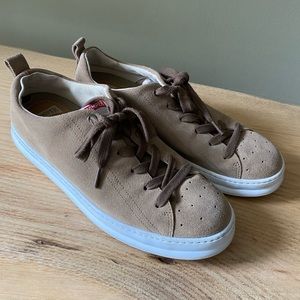 Camper mens size 44 brown suede shoes